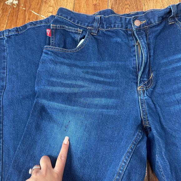 Flame Resistant Denim Jeans 34 x 32 Heavy Duty Carpenter style - Picture 2 of 5